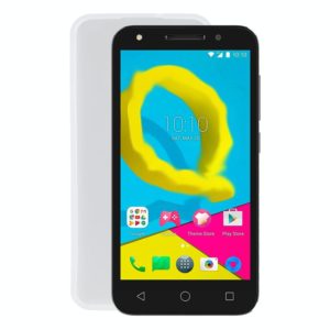 TPU Phone Case For Alcatel U5 4G / 5044(Transparent White) (OEM)
