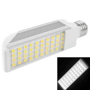 E27 10W 900LM LED Transverse Light Bulb, 40 LED 5050 SMD, White Light, AC 85V-265V (OEM)