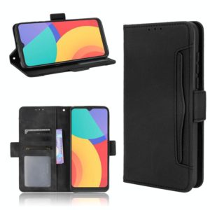 For TCL 20Y / Alcatel 1S 2021 Skin Feel Calf Pattern Leather Phone Case(Black) (OEM)