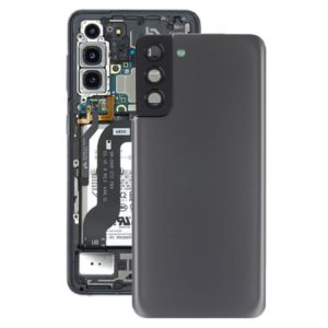 For Samsung Galaxy S21+ 5G Battery Back Cover with Camera Lens Cover (Grey) (OEM)