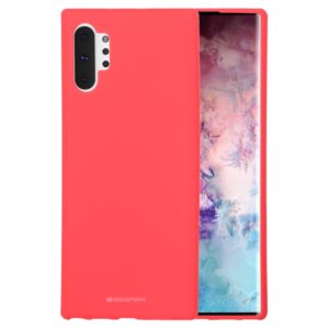 GOOSPERY SF JELLY TPU Shockproof and Scratch Case for Galaxy Note 10+(Rose Red) (GOOSPERY) (OEM)