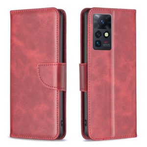For Infinix Zero X / X Pro Lambskin Texture Leather Phone Case(Red) (OEM)