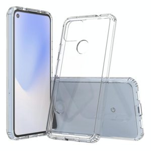 For Google Pixel 4a 5G Scratchproof TPU + Acrylic Protective Case(Transparent) (OEM)