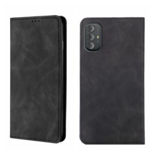 For Motorola Moto G Power 2022 Skin Feel Magnetic Horizontal Flip Leather Phone Case(Black) (OEM)