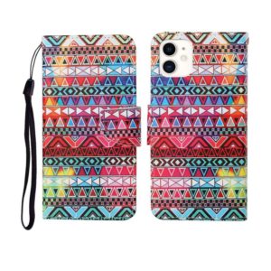 For iPhone 11 Painted Pattern Horizontal Flip Leathe Case(Tribal Ethnic Style) (OEM)