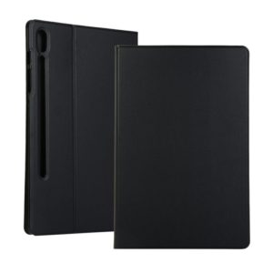 For Samsung Galaxy Tab S8+ / Tab S8 Plus / Tab S7 FE / Tab S7+ / T970 Horizontal Flip Elasticity PU + TPU Leather Case with Holder(Black) (OEM)