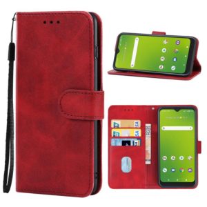 Leather Phone Case For Cricket Dream 5G/AT&A Radiant Max 5G(Red) (OEM)