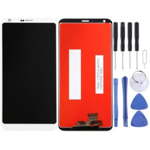 Original LCD Screen for LG G6 / H870 / H871 / H872 / LS993 / VS998 with Digitizer Full Assembly (White) (OEM)