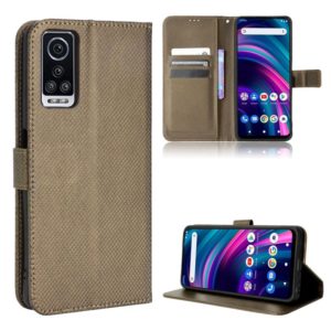 For BLU G91 Max Diamond Texture Leather Phone Case(Brown) (OEM)