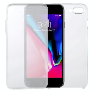 For iPhone 8 Plus & 7 Plus PC+TPU Ultra-Thin Double-Sided All-Inclusive Transparent Case (OEM)