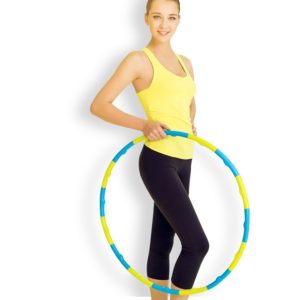 16-Section PE Plastic Removable Collapsible Massage Fitness Circle for Kids (OEM)