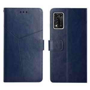 For ZTE Libero 5G II Y Stitching Horizontal Flip Leather Phone Case(Blue) (OEM)