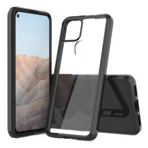 For Google Pixel 5A Shockproof Scratchproof TPU + Acrylic Protective Case(Black) (OEM)