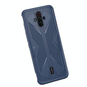 For ZTE nubia Play Butterfly Shadow Shockproof Rubber TPU Protective Case(Blue) (OEM)