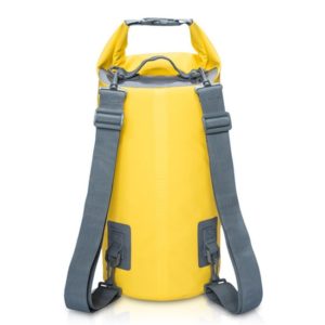 Outdoor Waterproof Dry Dual Shoulder Strap Bag Dry Sack, Capacity: 5L (Yellow) (OEM)