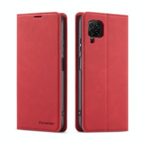 For Huawei P40 Lite / nova 6 SE Forwenw Dream Series Oil Edge Strong Magnetism Horizontal Flip Leather Case with Holder & Card Slots & Wallet & Photo Frame(Red) (Forwenw) (OEM)