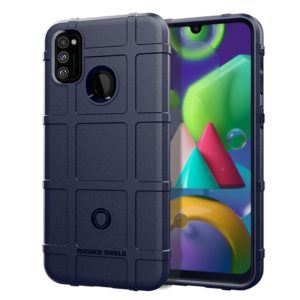 For Galaxy M31 Full Coverage Shockproof TPU Case(Blue) (OEM)