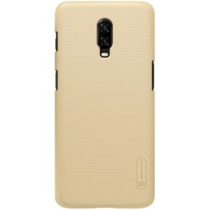NILLKIN Frosted Concave-convex Texture PC Case for OnePlus 6T (Gold) (NILLKIN) (OEM)