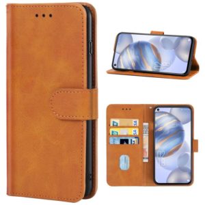 Leather Phone Case For Oukitel C21(Brown) (OEM)