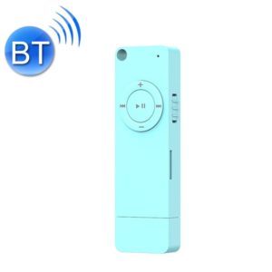 XT02 U Disk Style MP3 Music Player, Memory Capacity: Bluetooth Set(Blue) (OEM)