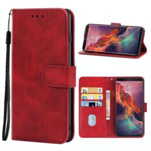 Leather Phone Case For Oukitel K10(Red) (OEM)