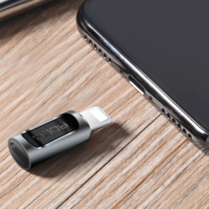 ROCK 2.1A Portable USB-C/Type-C to 8 Pin Audio Converter Earphone Adapter (ROCK) (OEM)