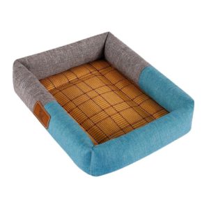 YD-XD03 Summer Pet Breathable Cooler Mat Pet Bed, Size: 40x30cm(Gray Blue) (OEM)