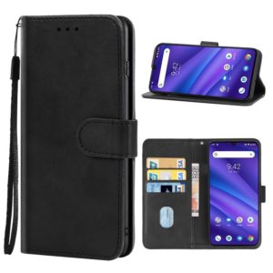 Leather Phone Case For UMIDIGI A5 Pro(Black) (OEM)