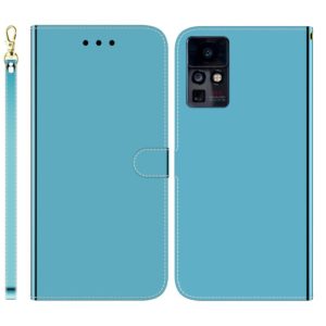 For Infinix Zero X Neo X6810 Imitated Mirror Surface Horizontal Flip Leather Phone Case(Blue) (OEM)