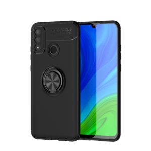 For Huawei P Smart (2020) Lenuo Shockproof TPU Protective Case with Invisible Holder(Black) (lenuo) (OEM)