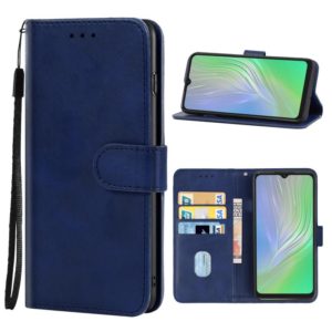 Leather Phone Case For Blackview A55(Blue) (OEM)