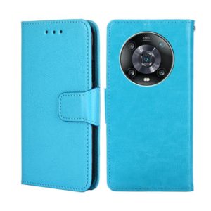 For Honor Magic4 Pro Crystal Texture Leather Phone Case(Sky Blue) (OEM)