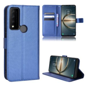 For TCL 30 XE 5G / 30 V 5G Diamond Texture Leather Phone Case(Blue) (OEM)