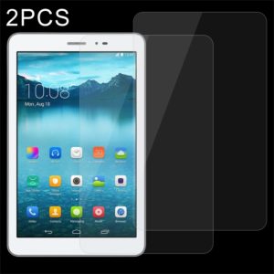 2 PCS 8 inch Universal 0.4mm 9H Surface Hardness Tempered Glass Screen Protector (OEM)