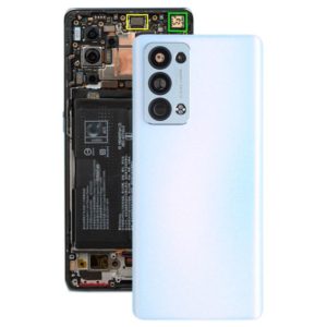 For OPPO Reno6 Pro+ 5G / Reno6 Pro 5G Snapdragon CPH2247, PENM00 Original Battery Back Cover (Blue) (OEM)