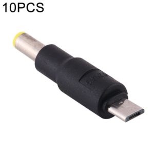 10 PCS 5.5 x 2.5mm to Micro USB DC Power Plug Connector (OEM)