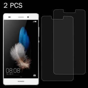 2 PCS for Huawei P8 Lite (2017) 0.26mm 9H Surface Hardness Explosion-proof Non-full Screen Tempered Glass Screen Film (OEM)