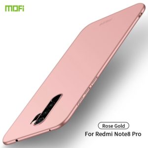 For Xiaomi RedMi Note8 Pro MOFI Frosted PC Ultra-thin Hard Case(Rose gold) (MOFI) (OEM)