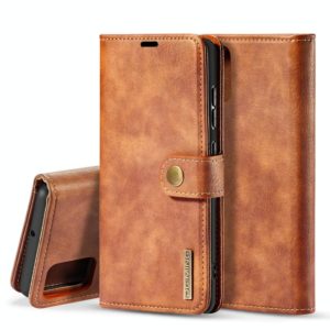 For Galaxy A51 DG.MING Crazy Horse Texture Flip Detachable Magnetic Leather Case with Holder & Card Slots & Wallet(Brown) (DG.MING) (OEM)
