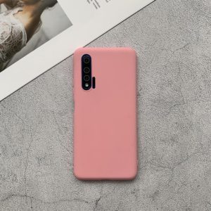 For Huawei Nova 6 Shockproof Frosted TPU Protective Case(Pink) (OEM)