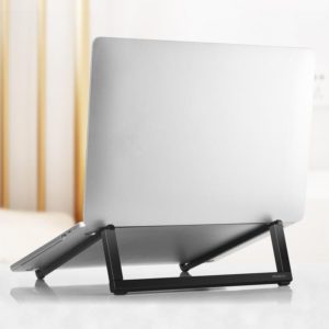 ROCK Mini Ultrathin Portable Foldable Design Laptop Bracket Stand(Black) (ROCK) (OEM)