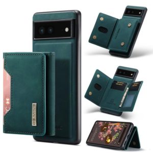 For Google Pixel 7 5G DG.MING M2 Series 3-Fold Multi Card Bag Phone Case(Green) (DG.MING) (OEM)