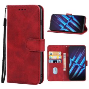 For ZTE nubia Red Magic 6R Leather Phone Case(Red) (OEM)