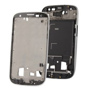 For Galaxy S III / i9300 Original 2 in 1 LCD Middle Board + Original Front Chassis(Silver) (OEM)