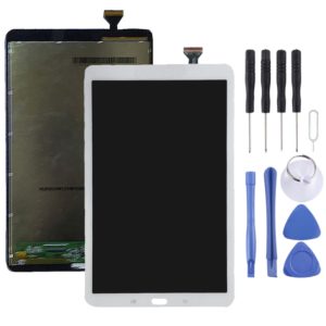 Original LCD Screen for Galaxy Tab E 9.6 / T560 / T561 / T565 with Digitizer Full Assembly (White) (OEM)