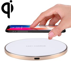 Q21 Fast Charging Wireless Charger Station with Indicator Light(Gold) (OEM)