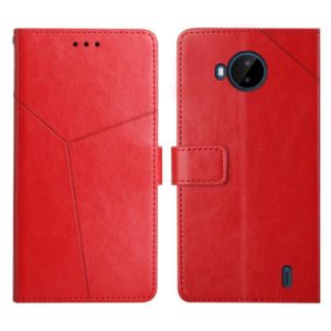 For Nokia C20 Plus Y Stitching Horizontal Flip Leather Phone Case(Red) (OEM)