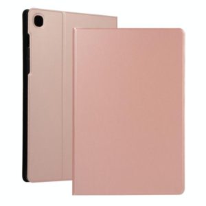 For Samsung Galaxy Tab A7 / T500 Horizontal Flip Elasticity PU + TPU Leather Case with Holder(Rose Gold) (OEM)