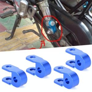 2 Pairs Shock Absorber Extender Height Extension for Motorcycle Scooter, Size: Small(Blue) (OEM)