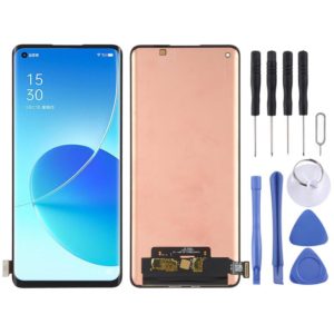 Original AMOLED Material LCD Screen and Digitizer Full Assembly for OPPO Reno6 Pro 5G / Reno6 Pro+ 5G (OEM)